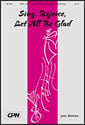 Sing Rejoice Let All Be Glad SATB choral sheet music cover Thumbnail